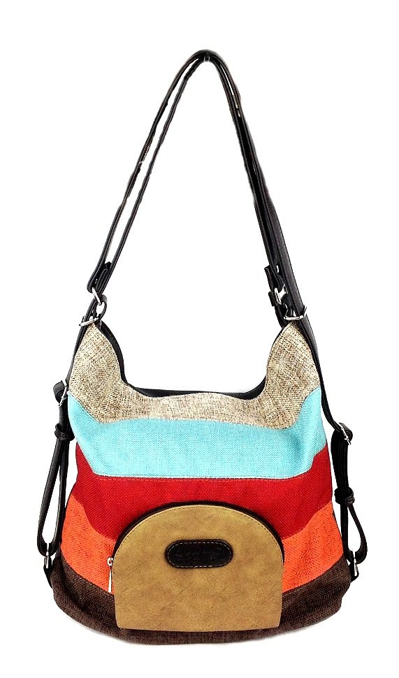 разноцветная женская сумка-рюкзак бренда Shane