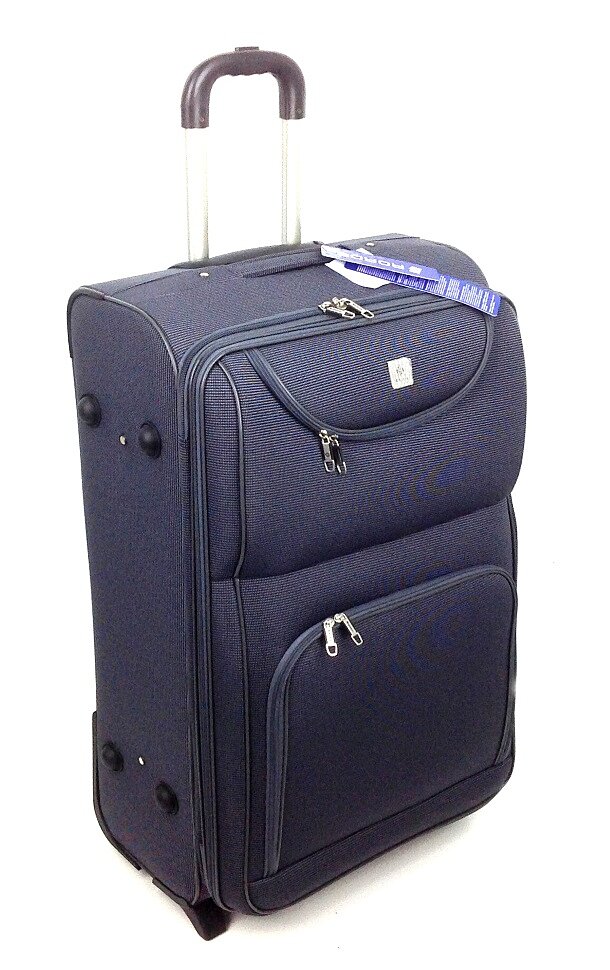 фотография двухколесного чемодана