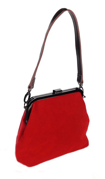 Женская сумка EDU KALEER 126 красный цвет фото