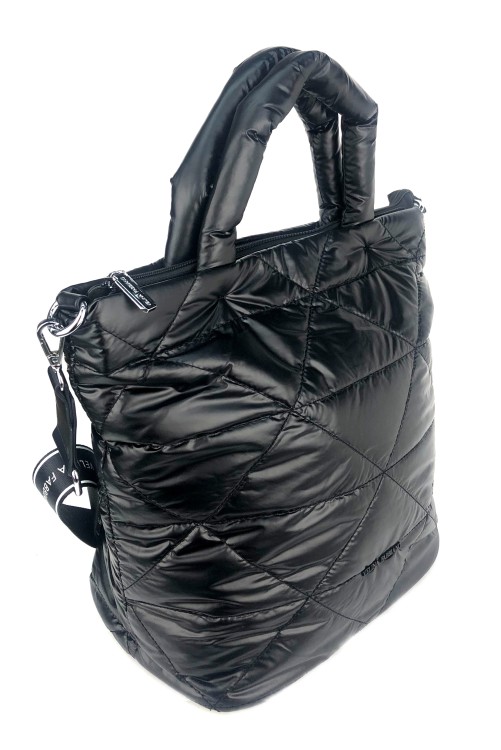 Женская сумка Velina Fabbiano 592057 черный цвет фото