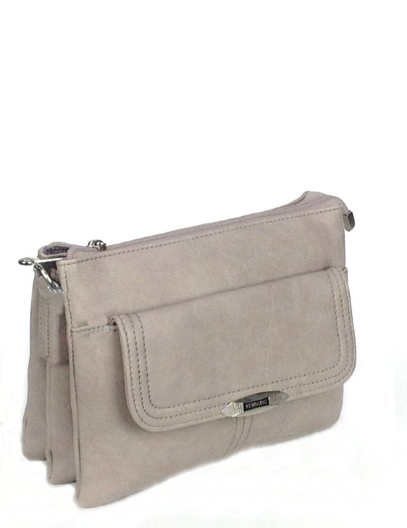 Женская сумка Kenguru 9528 серый цвет фото