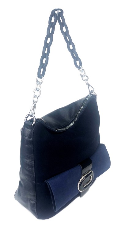 Женская сумка Velina Fabbiano 592562 синий цвет фото