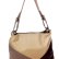 Женская сумка Оливи 469 бежевый/коричневый цвет фото