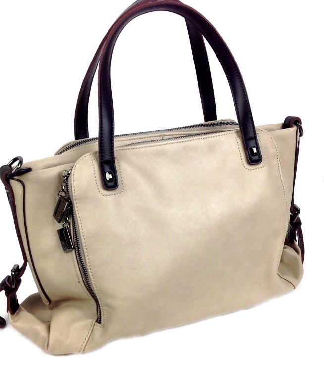 Женская сумка EDU KALEER 838 бежевый цвет фото