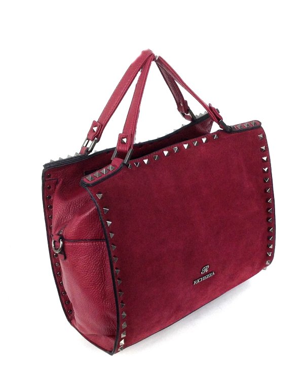 Женская сумка RICHEZZA 2138 бордовый цвет фото