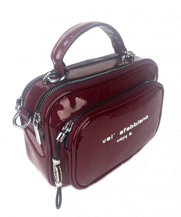 Женская сумка Velina Fabbiano 592489 бордовый цвет фото