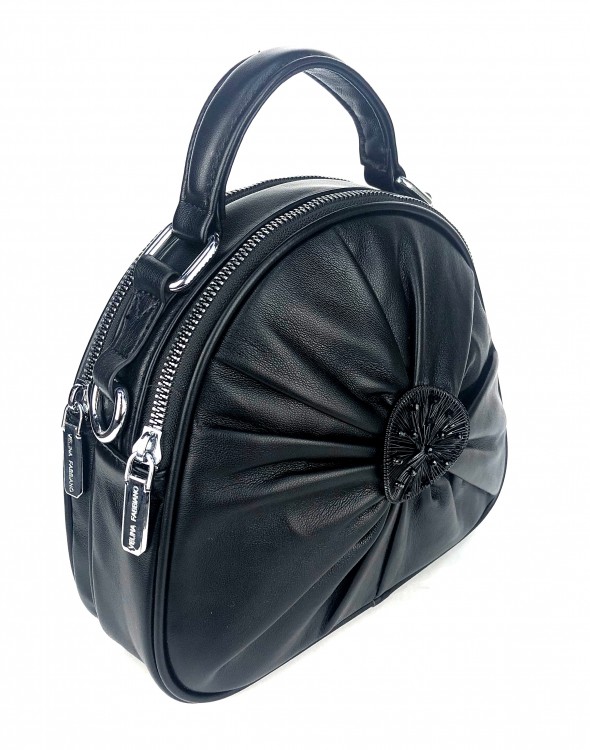 Женская сумка Velina Fabbiano 553112 черный цвет фото