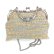 Женская сумка Саквояж 776 бежевый цвет фото