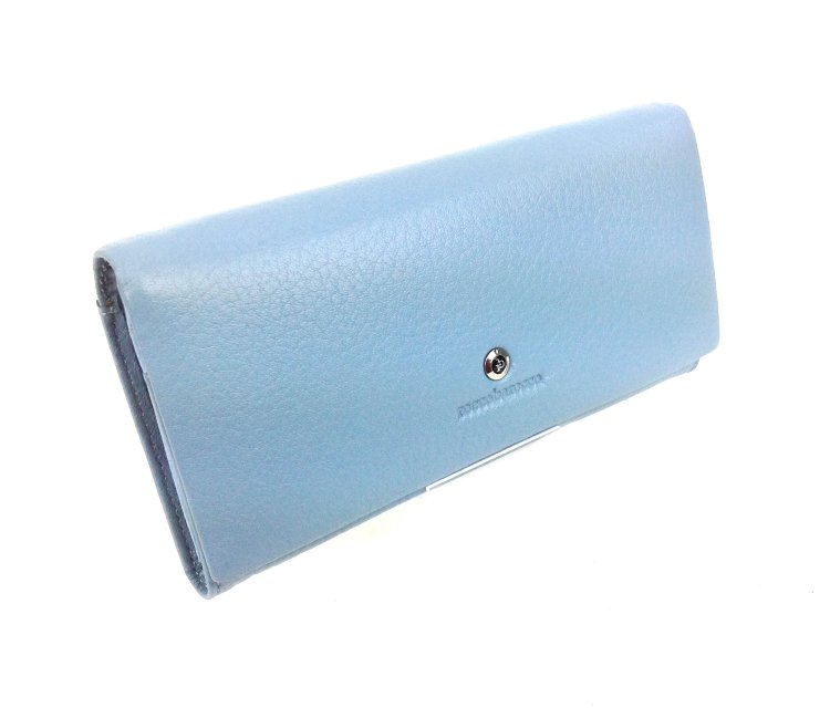 Женский кошелек rb505 голубой цвет фото