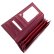 Женский кошелек rb516 бордовый цвет фото