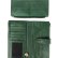 ЖенскийМолодежный кошелек GENUINE LEATHER зеленый цвет фото