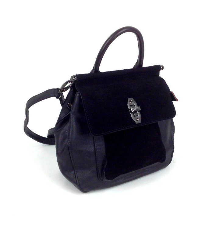 Женская сумка EDU KALEER 2368-1 черный цвет фото