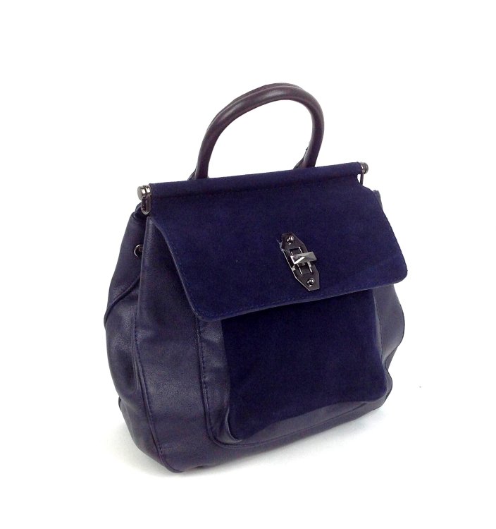 Женская сумка EDU KALEER 2368-1 синий цвет фото