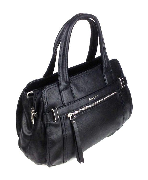 Женская сумка Kenguru 33306 черный цвет фото