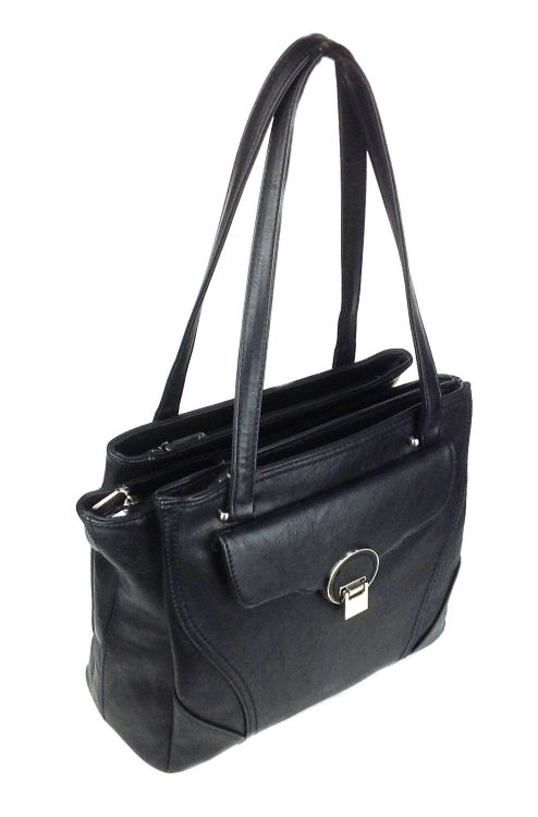 Женская сумка Kenguru 30329 черный цвет фото