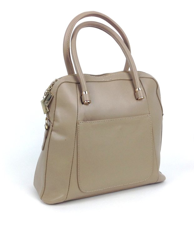 Женская сумка EDU KALEER Z504 светло-коричневая цвет фото