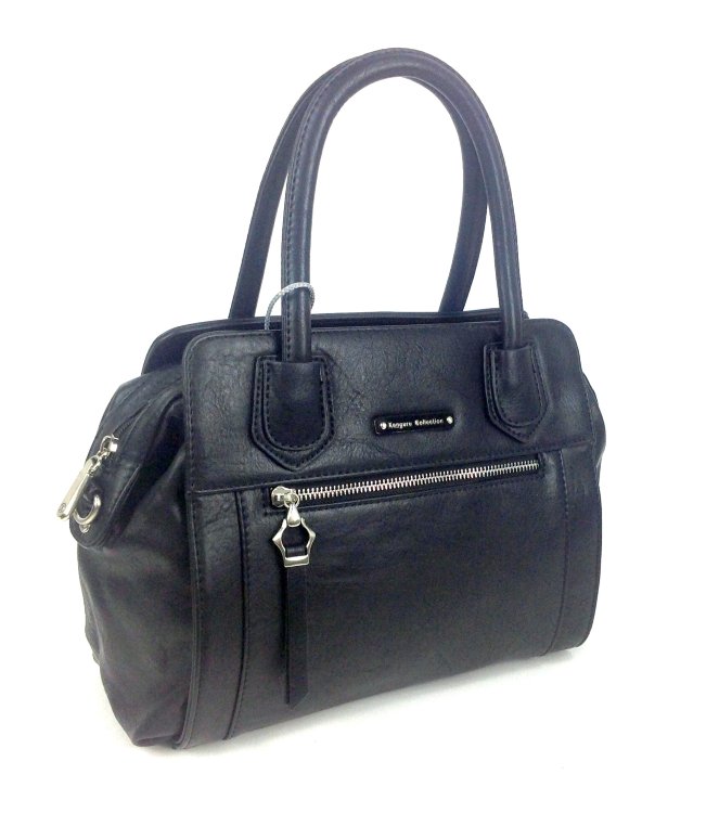 Женская сумка Kenguru 30097 черный цвет фото