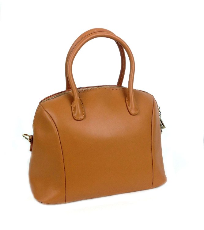 Женская сумка EDU KALEER Z503 коричневая цвет фото