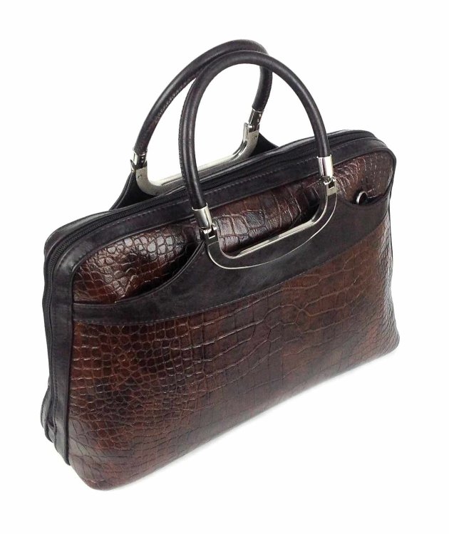 Женская сумка Kenguru 33067 коричневый цвет фото