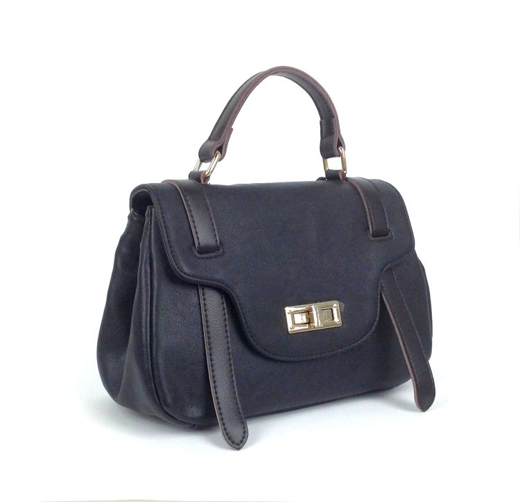 Женская сумка EDU KALEER 103 черная цвет фото