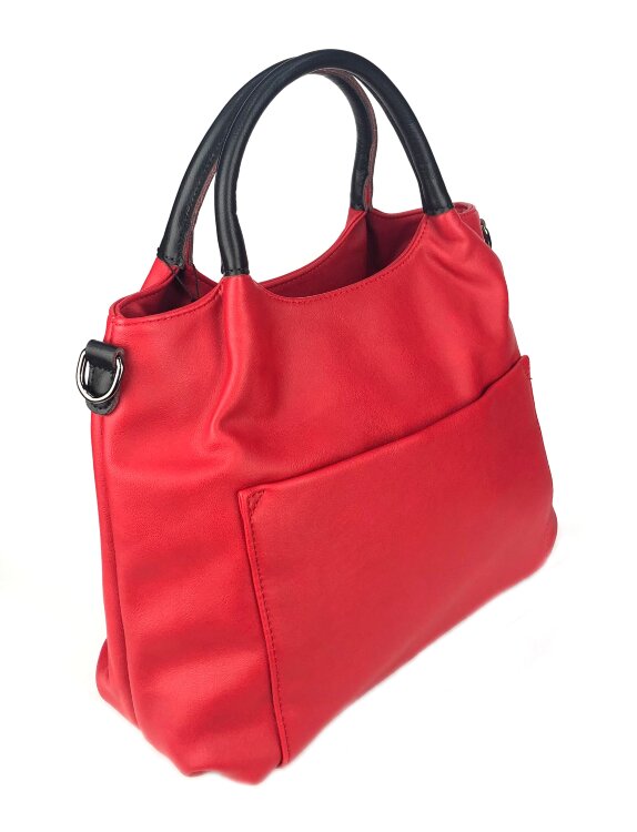 Женская сумка EDU KALEER 2350 красный цвет фото