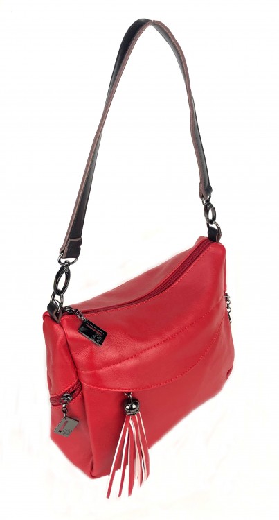 Женская сумка EDU KALEER 1835 красный цвет фото