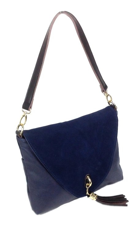 Женская сумка EDU KALEER 2512 синий цвет фото