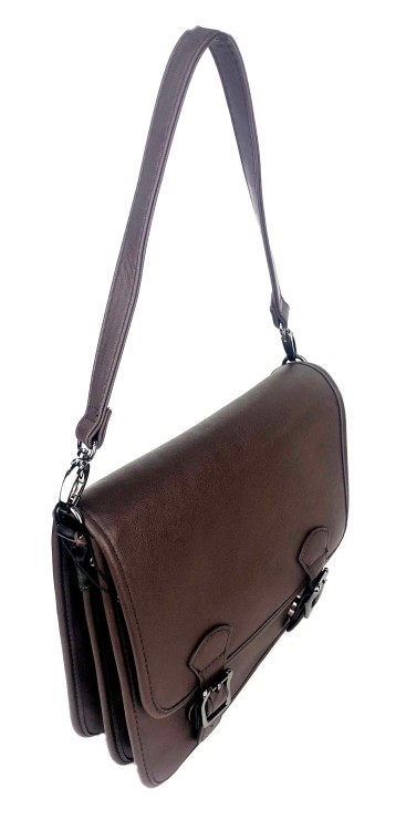 Женская сумка EDU KALEER 08 коричневый цвет фото