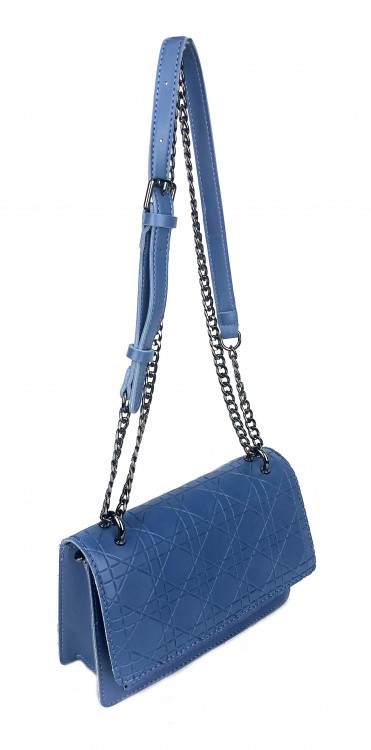 Женская сумка EDU KALEER 9349 голубой цвет фото