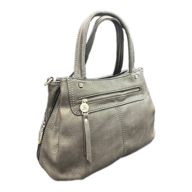 Женская сумка Kenguru 36059 серый цвет фото