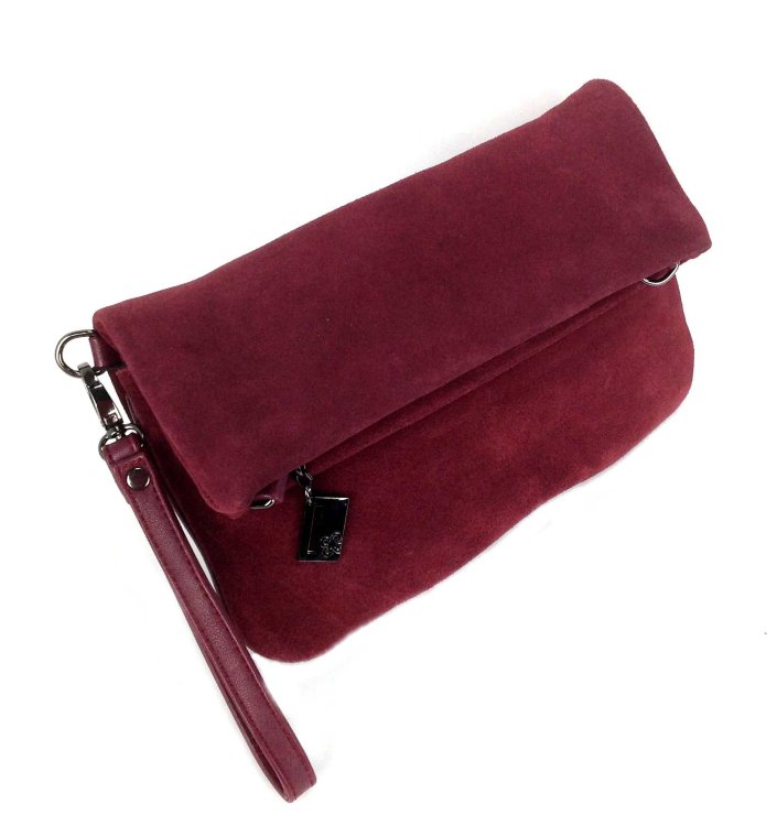 Женская сумка EDU KALEER 095 бордовый цвет фото